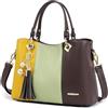 Pomelo Best Borsa a Mano Donna in Pelle Sintetica, Borsa a Tracolla Grande Capacità con Bandoliera Regolabile - Elegante per Lavoro, Quotidiano, Viaggio e Regali