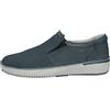 Valleverde Scarpe Senza Lacci in Pelle Uomo Estate 360990 Slip ON Blu (41)