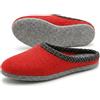 Pantoffelmann Walk pantofole in feltro con suola in feltro I Comode pantofole in feltro in diversi colori e misure I Calde ciabatte feltro traspiranti I Pantofole uomo e donna con doppia suola feltro
