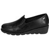 Valleverde VS10300E Mocassini in Pelle Nero Linea Confort Nero, 37