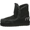 Mou Scarpa Eskimo 18 Nero con Logo Purpurina, Taglia UK:, Nero, 36 EU 36