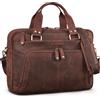 ROYALZ Chicago Borsa Ventiquattrore Uomo Pelle Borsa Lavoro Pelle Borsa Porta PC 14, 15.6-16 Pollici Cartella Uomo Messenger Bag Borsa Tracolla Portadocumenti Ufficio