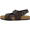 Geox U Sandal Ghita B, Sandali Uomo, Coffee BC, 46 EU