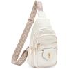 GAEKEAO Borsa Tracolla Piccolo, Zaino Monospalla Donna in Pelle Vegana con Cinturina Regolabile per Shopping Viaggi Escursionismo, Regalo per le Donne