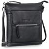 ROYALZ 'Florence' Borsa moderna in pelle da donna in vera pelle Borsa a tracolla piccola da donna piatta Elegante borsa per tablet