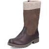 Rieker Stivali invernali da donna 78585, stivali da donna