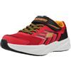 Skechers Microspec Tread 404115L RDBK - Sneakers da bambino, colore: Rosso/Nero