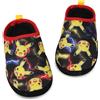 Pokémon Pantofole ufficiali Pokemon Pikachu per bambini, ragazzi e ragazze, con fodera in caldo pile, soletta imbottita, design esclusivo con stampa di personaggi vivaci, scarpe da casa facili da infilare con