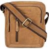 STILORD Jamie Borsa da Uomo in Pelle - Perfetta per Viaggi & Uso Quotidiano - Piccola Messenger Bag Vintage per iPad 9,7 Pollici - Moderna Borsa a Tracolla per Uomo Colore:dijon - marrone