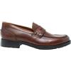 Valleverde Mocassino Uomo 49877 in Pelle Nero o Cuoio Modello Casual. Una Calzatura Comoda Adatta per Tutte Le Occasioni. Primavera-Estate 2022
