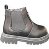 Cult Young Stivaletto Bimba, Chelsea Boot Sintetico, Slip-on, Suola 2 cm, Nero (nero, regular, Sistema Taglie Calzature EU, Bimbo (0-5 anni), Numero, Media, 23)