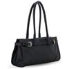 MARINA GALANTI, Borsa Donna East-West in 100% Vera Pelle Martellata, Made in Italy