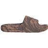 adidas Originals adidas Adilette 22 Slides Uomo, Clay Strata Earth Strata Core Nero, 42 2/3 EU