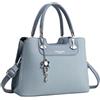 NICOLE & DORIS Borse a Mano Borsa Spalla Piccola Donna Borsa Tracolla Simpatica Borsa Delle Signore Pelle PU Borsa Ragazza Borsetta per Lavoro Shopping Viaggi Azzurro