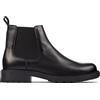 Clarks Orinoco2 Lane Womens Chelsea Boots 38 EU Vernice Nera