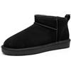 DREAM PAIRS FuzzyClassic Mini Stivale Stivali da Neve Donna Impermeabili Stivali Invernali Calda Stivali da Neve Antiscivolo Stivali Invernali,Size 41.5,Nero,SDSB2405W