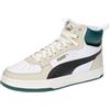 PUMA Unisex Kids Caven 2.0 Mid Jr Scarpe da ginnastica, Puma White Puma Black Alpine Snow Malachite Gold, 37.5 EU
