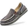 Xinghuanhua Moda Uomo Scarpe di Tela Mocassini Scarpe Slip on Scarpe Casual Piatte Scarpe Piselli Scarpe da Guida Scarpe da Barca