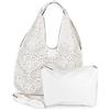 Emila Borsa traforata da donna ragazza shopping bag hobo grande con tracolla grande capiente a spalla giornaliera tutti i giorni da lavoro ufficio viaggio moda primavera estate 2026