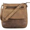STILORD Jodie Borsa a Spalla Donna Pelle Elegante Piccola Borsa a Tracolla Crossbody Bag Borsetta Lavoro Borsa Shopping in Cuoio Genuino Colore:nero