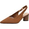 ticticlily Donne Slingback Pumps Dress Scarpe con Tacco Décolleté Scarpe di Sandalo Tacco Largo Slingback Cinturino sul Retro