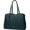 LOVEVOOK Borsa Donna Grande, Borsa da Lavoro Borse Università Borsa porta PC 15.6 Pollici, Borsa Tracolla Shopper Tote Bag per Ufficio Scuola