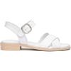 Nero Giardini E513400D Sandali Donna in Pelle - Bianco 36 EU