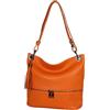 AMBRA Moda AmbraModa GLX37 - Borsa a tracolla da donna in pelle