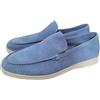 eimeinuosy Mocassini da uomo in pelle scamosciata, mocassini slip-on, per uomo, estivi, leggeri e traspiranti, mocassini piatti, casual, per guida e camminata, scarpe Oxford