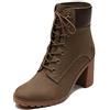 Timberland Allington - Stivaletti da donna con lacci, 15,2 cm, Oliva, 39.5 EU