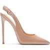 CHMILE CHAU 【È necessario misurare la lunghezza dei vostri piedi prima di ordinare】 Stiletto Donna-Scarpa Tacco Alto Sandali a spillo-Punta Punta a Punta Fibbia Flangia Posteriore 39-CHC-19, 22 Beige, 41.5 EU