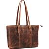 STILORD Rosalind Borsa a Tracolla da Donna in Pelle Media e Grande, Shopper in Vera Pelle Colore:nero