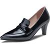 Gicoiz Ufficio Tacco a Spillos Vernice Donna Loafer