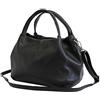 AMBRA Moda borsa a mano di donna, borsa a tracolla, borsa a spalla italiana in vera pelle dollaro GL023