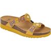 Dr. Scholl's Scholl, Sandalo da donna con tomaia in tessuto, Mandarino, 37 EU