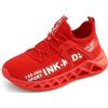 700-INK Scarpe da Corsa Bambini Scarpe Ginnastica Ragazzi Scarpe Sportive Running Sneakers Casual EU26-39