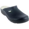 SANIFLEX 89941-10 Certificato Medico Zoccoli Sabot Pantofole Scarpe di Pelle, Uomo, Blu, EU 44