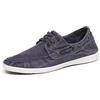 Natural World Eco, Scarpe 303E, da Uomo, 100% Ecologiche | Zapatos nauticos de lona para hombre con suela de caucho