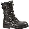 New Rock M 1473 S1 - Stivali da motociclista unisex adulto, Nero (Noir Itali Negro Nomada Negro Planin), 44 EU