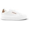 Love Moschino SNEAKERD.ECLIPSE50 Vit.Bianco Nero 36 EU 10A - Bianco Nero 36