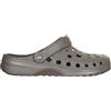 woz? Sabot Uomo Cheese, Gomma E.V.A. Memory Foam, Cinturino Reversibile, Grigio, 42