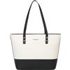 Pahajim Borsa Tote Donna PU Pelle Borse a Mano e a Spalla Grande | Borsa Elegante Rigida Impermeabile per lavoro,Shopping,Viaggi