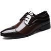 Ryehack Oxford da Uomo Scarpe Eleganti da Cerimonia Stringate in Pelle Scarpe da Lavoro Classiche Scarpe Brogue Scarpe da Sposa