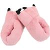 AKOOSY Pantofole Invernali Morbide a Forma Di Artiglio Dei Cartoni Animati, Calde e Confortevoli, Taglia 35-39, Per Uso Interno in Casa, Camera Da Letto e Ufficio, Design Avvolgente