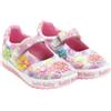 Lelli Kelly Scarpe in Tela per Ragazze Eloise Dolly con Fiori di Paillette LK4911, rosa, 23 EU