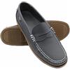 Zerimar Mocassino da Uomo in Vera Pelle, Calzatura Elegante e Leggera per Uso Quotidiano o Formale, Scarpa Confortevole, Colore Blu Marino, Taglia 40.
