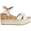 Alviero Martini 1A Classe Sandalo Donna - Bianco 1116 662C Viteltessuto 38