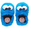 Krümelmonster Cookie monster Pantofole 3D, dimensioni 29/31 XXS, 32/34/ XS, 35/37 S, 38/40 M, 41/43 L e 44/46 XL 41/43 L Blau