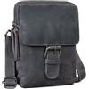 ROYALZ Dalton Borsello uomo in vera pelle vintage | Design 3-in-1: piccola borsa a tracolla, pochette per cellulare e borsa cintura, compatta e resistente per uso quotidiano