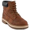 Toocool Stivali Donna Scarponcini Scarpe Stringati Pelliccia Anfibi Caldi RW001 [37,Marrone]